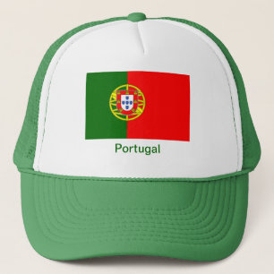 Flagge von Portugal Truckerkappe