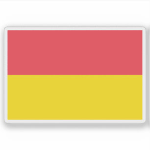 Flagge von Pretoria, Republik Südafrika Aufkleber