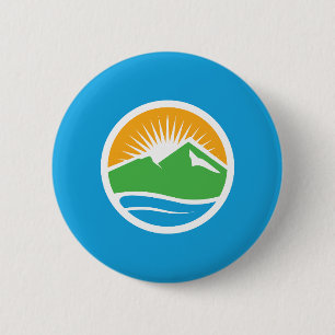 Flagge von Provo, Utah Button