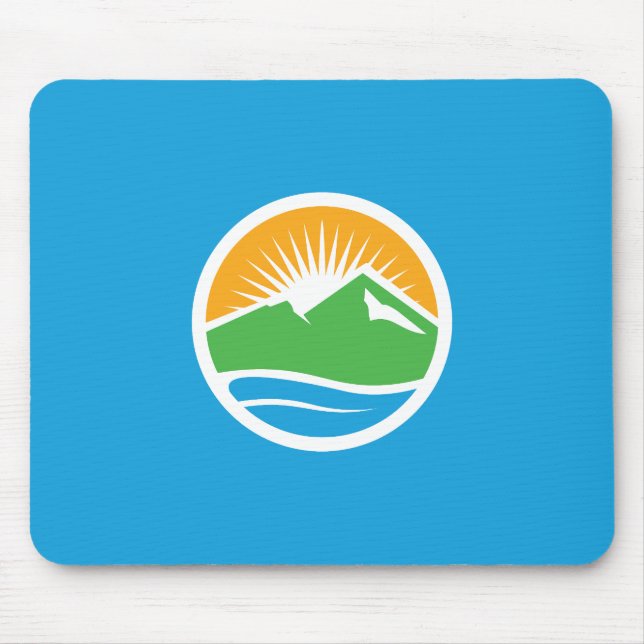 Flagge von Provo, Utah Mousepad (Vorne)
