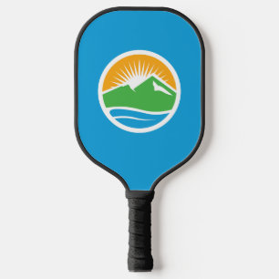 Flagge von Provo, Utah Pickleball Schläger