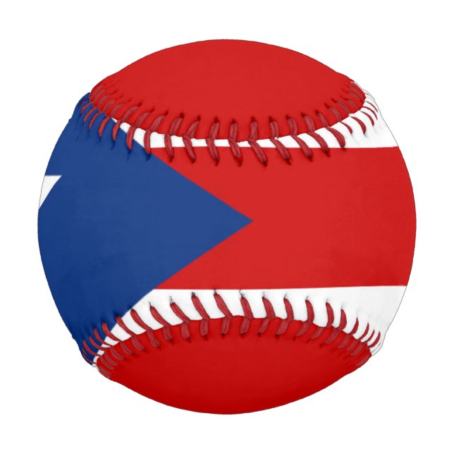 Flagge von Puerto Rico Baseball (Vorderseite)