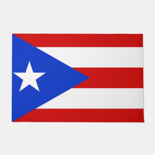 Flagge von Puerto Rico Fußmatte