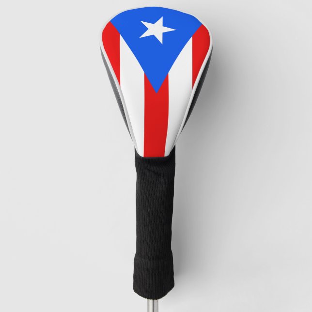 Flagge von Puerto Rico Golf Headcover (Vorderseite)