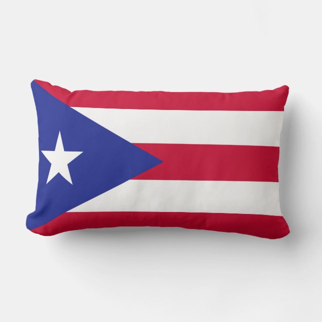 Flagge von Puerto Rico Lendenkissen (Vorderseite)