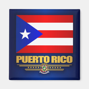 Flagge von Puerto Rico Magnet