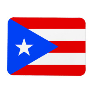 Flagge von Puerto Rico Magnet