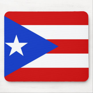 Flagge von Puerto Rico Mousepad
