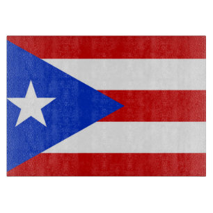 Flagge von Puerto Rico Schneidebrett