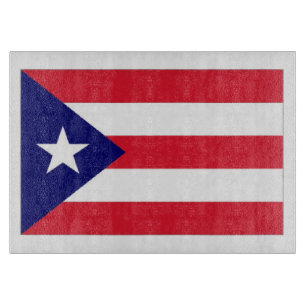 Flagge von Puerto Rico Schneidebrett