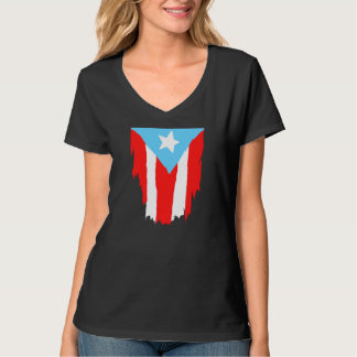 Flagge von Puerto Rico T-Shirt