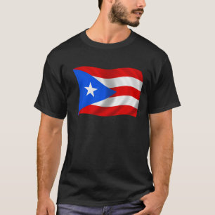 Flagge von Puerto Rico T-Shirt