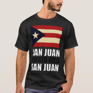 Flagge von Puerto Rico T-Shirt