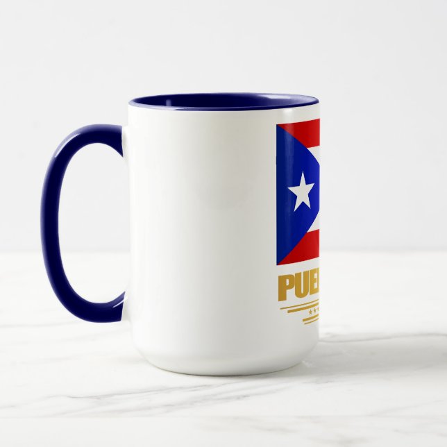 Flagge von Puerto Rico Tasse (Links)