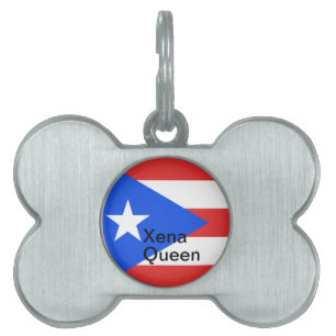 Flagge von Puerto Rico Tiermarke