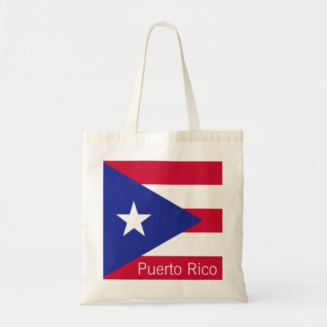 Flagge von Puerto Rico Tragetasche (Vorne)