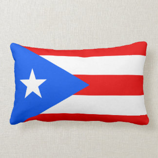 Flagge von Puerto- Ricokissen Lendenkissen