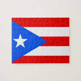 Flagge von Puerto- Ricopuzzlespiel Puzzle