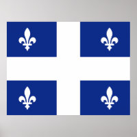 Flagge von Quebec