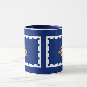 Flagge von Québec-Stadt Tasse