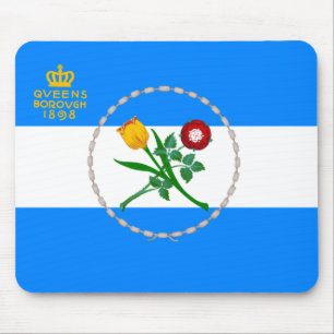 Flagge von Queens (Stadtbezirk von New York) Mousepad