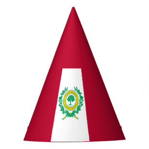 Flagge von Raleigh, North Carolina Party Hat Partyhütchen