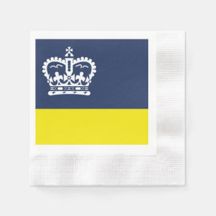 Flagge von Regina, Saskatchewan Napkins Serviette