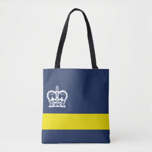 Flagge von Regina, Saskatchewan Tote Bag