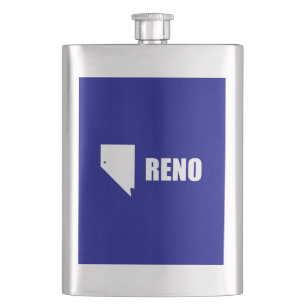 Flagge von Reno, Flasche von Nevada Flachmann