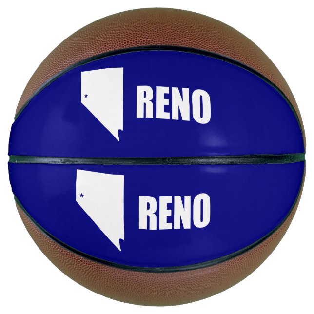 Flagge von Reno, Nevada Basketball (Vorderseite)