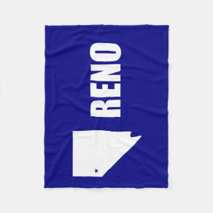 Flagge von Reno, Nevada Fleece Blanket