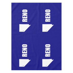 Flagge von Reno, Nevada Tischdecke