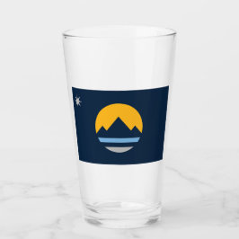 Flagge von Reno (Stadt Nevada) Glas