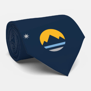 Flagge von Reno (Stadt Nevada) Krawatte