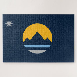 Flagge von Reno (Stadt Nevada) Puzzle