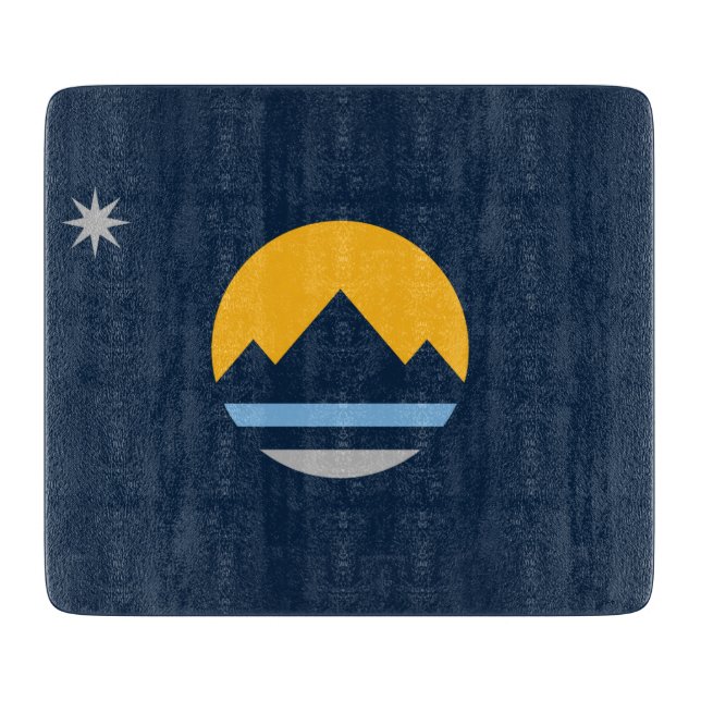 Flagge von Reno (Stadt Nevada) Schneidebrett (Vorderseite)