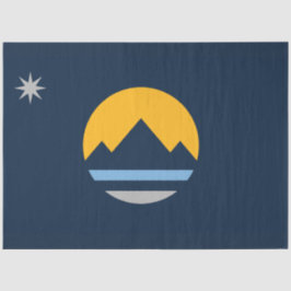 Flagge von Reno (Stadt Nevada) Seidenpapier