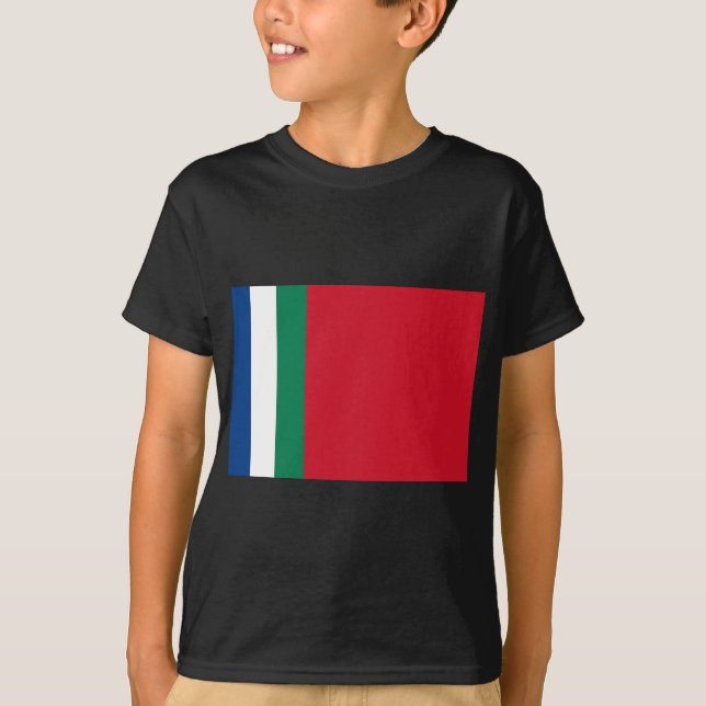 Flagge von Republik Maluku Selatan (SüdMolukken) T-Shirt (Vorderseite)