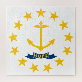 Flagge von Rhode Island (US-Staat) Puzzle