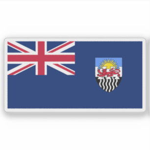 Flagge von Rhodesia und Nyasaland (1953-1963) Aufkleber