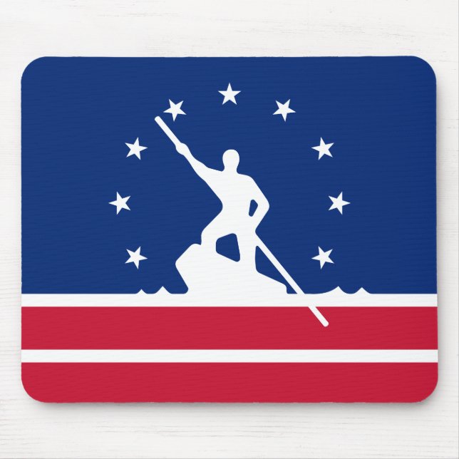 Flagge von Richmond, Virginia Mouse Pad Mousepad (Vorne)