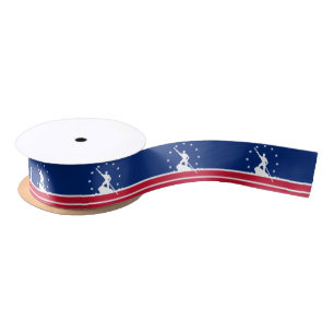 Flagge von Richmond, Virginia Satin Ribbon Satinband