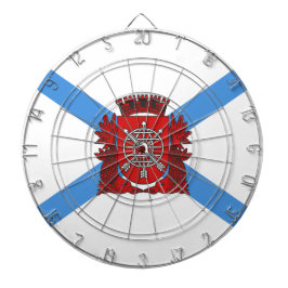 Flagge von Rio de Janeiro (Brasilien) Dartscheibe