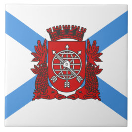 Flagge von Rio de Janeiro (Brasilien) Fliese