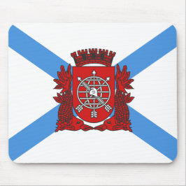 Flagge von Rio de Janeiro (Brasilien) Mousepad