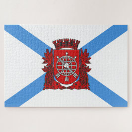Flagge von Rio de Janeiro (Brasilien) Puzzle