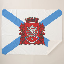 Flagge von Rio de Janeiro (Brasilien) Sherpadecke