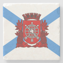 Flagge von Rio de Janeiro (Brasilien) Steinuntersetzer
