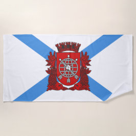 Flagge von Rio de Janeiro (Brasilien) Strandtuch