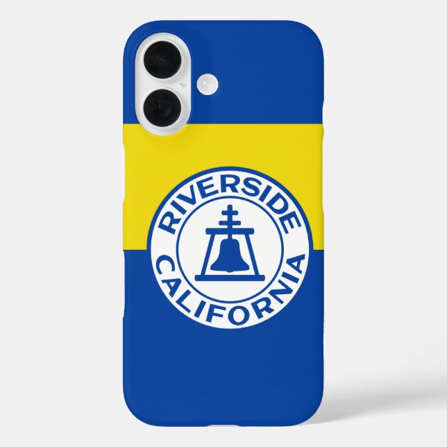Flagge von Riverside, Kalifornien Case-Mate iPhone Hülle (Rückseite)